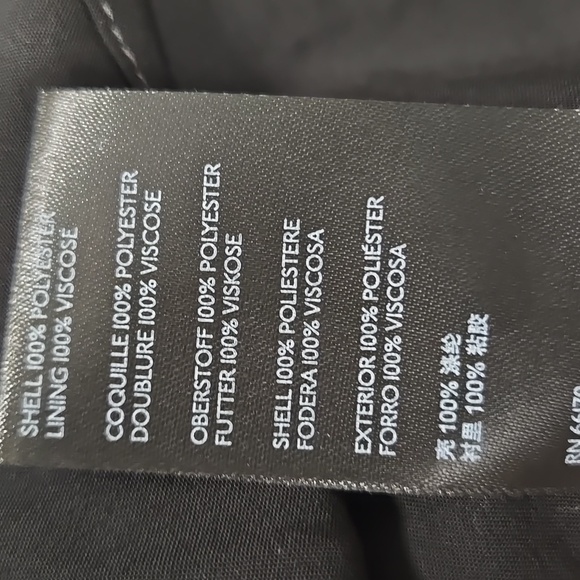 by Anthropologie-"Roxie" Black Textured Fringe Shift Dress-Size 0 - Picture 14 of 17